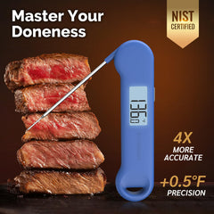 ThermoMonster thermometer with stainless steel probe