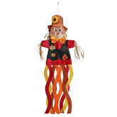 THQZLH Scarecrow Windsock front view in orange