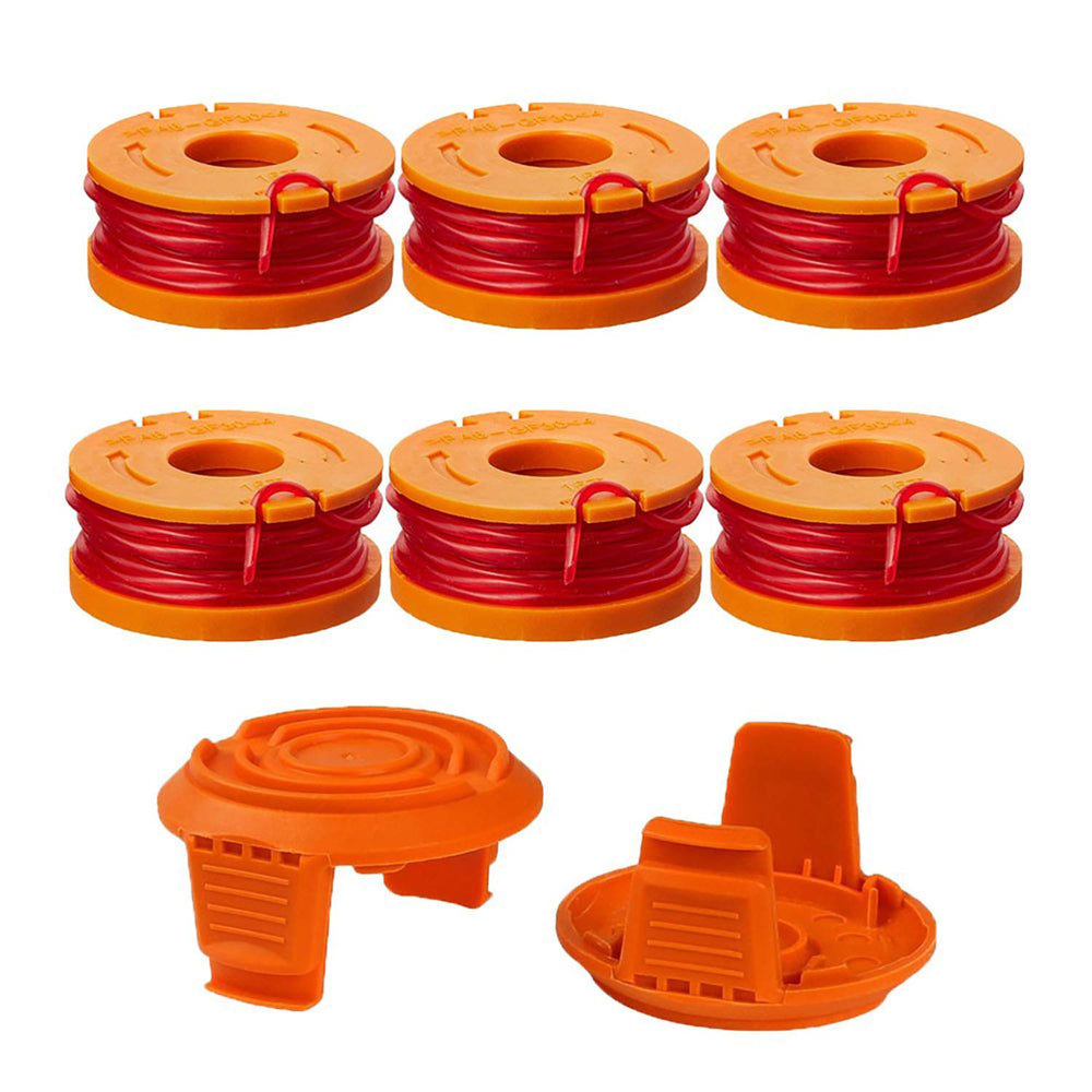 THTEN WA0010 trimmer spool with 10ft 0.065 string front view