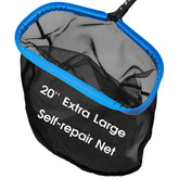 TidyMister 20'' Self-Repair Pool Skimmer Net front view