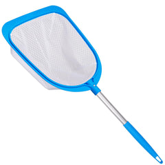 TidyMister 25'' Pool Skimmer Net front view with diamond mesh