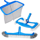 TidyMister Pool Cleaning Kit with vacuum head, brush and net