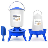 Tiflev Chick Feeder 0.8Gal blue model front view