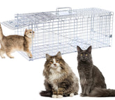 Timaze 32-inch Folding Live Animal Trap front view