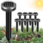 Tirgo Solar Powered Mole Repellent stake front view