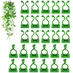 Tmofs plant climbing wall fixture clips pack of 100, green