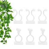Tmofs Plant Climbing Wall Fixture Clips pack of 100, White