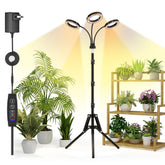 Tmsluody Grow Light with adjustable tripod stand and 3 heads
