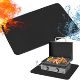 TOHONFOO Grill Mat 31x24in for Blackstone Griddles, black color