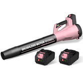 TOLOOCC Cordless Leaf Blower pink model side view