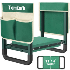 TomCare Garden Kneeler and Seat with green kneeling pad