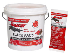 Tomcat Bromethalin Place Pacs Bait 4.1 lbs packaging front view