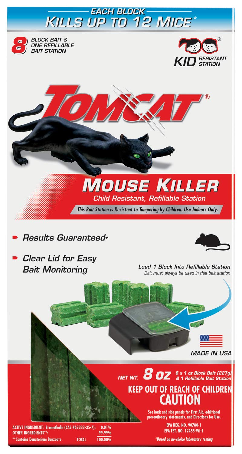 Tomcat Mouse Killer Refillable Station front view