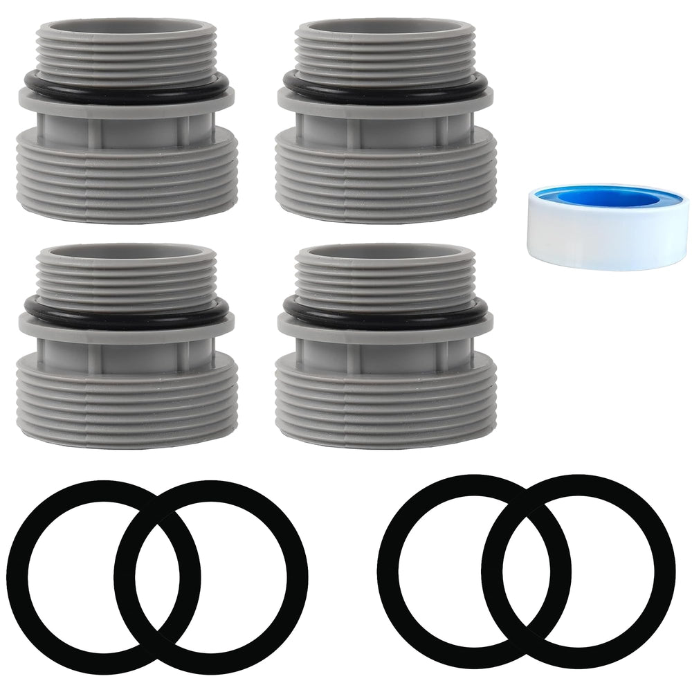 TonGass Filter Hose Conversion Kit front view with adapters