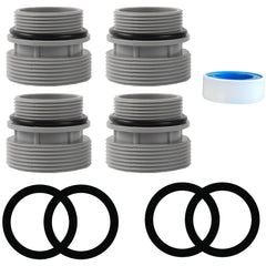 TonGass Filter Hose Conversion Kit front view with adapters