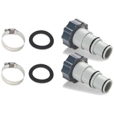 TonGass Replacement Threaded to Clamp Style Hose Adapter front view