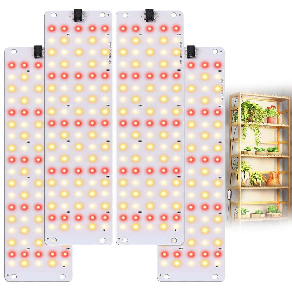 TONYFUL Grow Light Panel front view with white finish