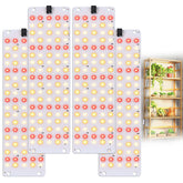 TONYFUL Grow Light Panel front view with white finish