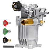 TOOLCY 3/4" Shaft Horizontal Pressure Washer Pump front view
