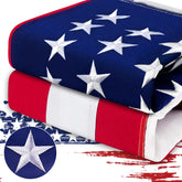 TOOUP American Flag 5x8 FT front view with embroidered stars
