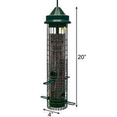 Top view of Squirrel Buster Classic Bird Feeder showing design
