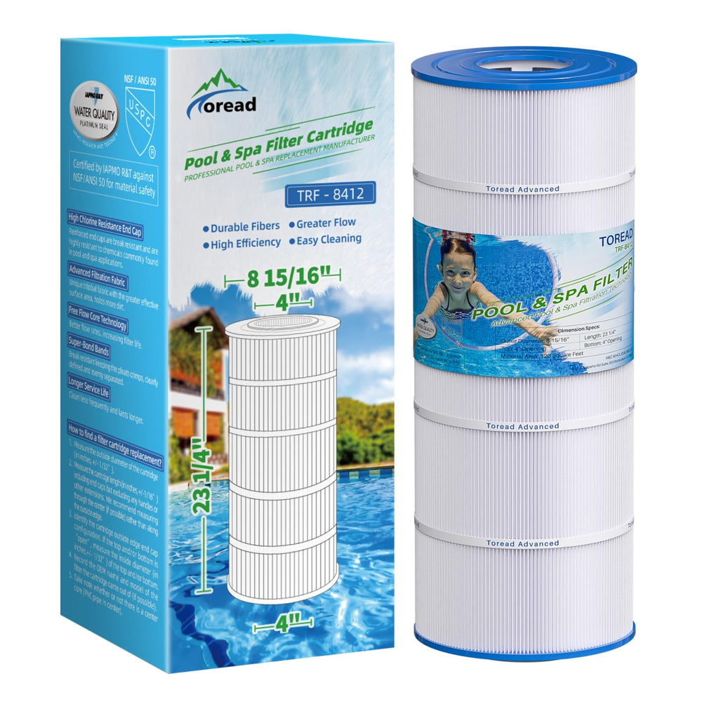 TOREAD PA120 Pool Filter Cartridge front view