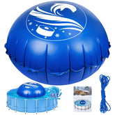 Totiro 6 FT Pool Pillow blue model front view
