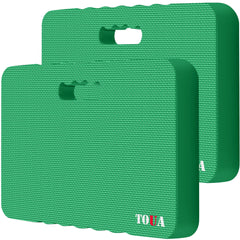 TOUA Extra Thick Kneeling Pad front view, green, large size