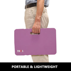 TOUA Garden Kneeling Pad purple close-up of texture