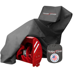 Tough Cover Snow Blower Cover in black, front view