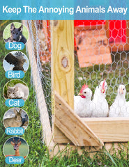 TOYPOPOR chicken wire showing hexagonal pattern