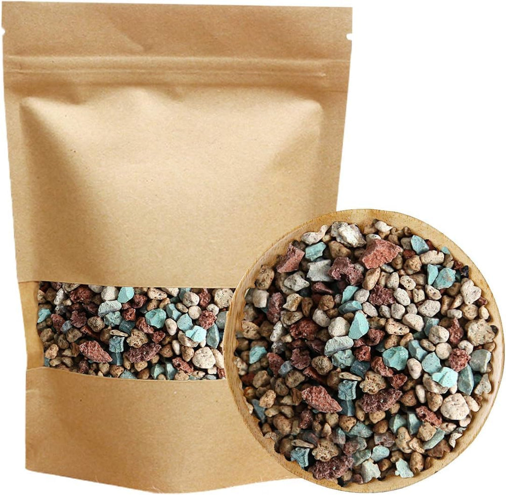 TOYPOPOR Horticultural Lava Pebbles 2.2 lb bag front view