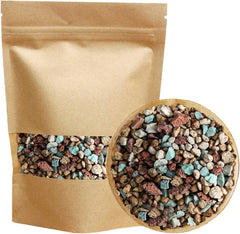 TOYPOPOR Horticultural Lava Pebbles 2.2 lb bag front view