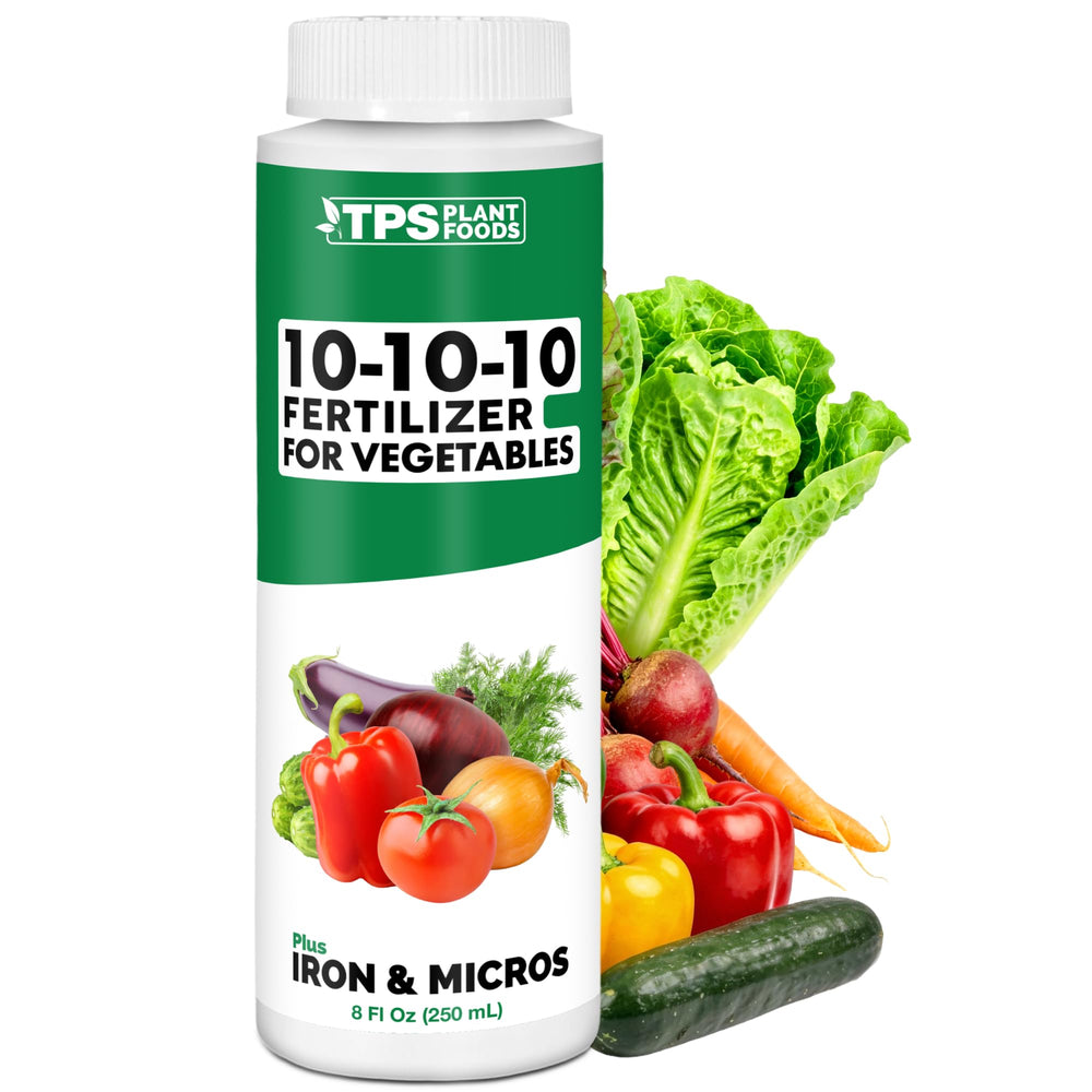 TPS NUTRIENTS 10-10-10 Fertilizer 8 oz liquid bottle front view