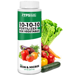 TPS NUTRIENTS 10-10-10 Fertilizer 8 oz liquid bottle front view
