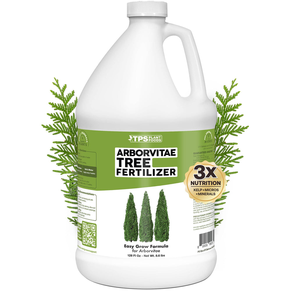 TPS NUTRIENTS Arborvitae Tree Fertilizer 1 Gallon front view