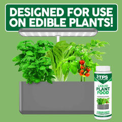 TPS NUTRIENTS Liquid Plant Food in use with AeroGarden system