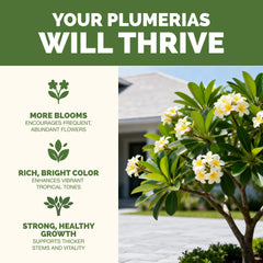 TPS NUTRIENTS Plumeria Fertilizer 32 oz bottle back view