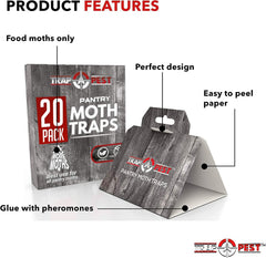 TRAP A PEST Moth Trap packaging details