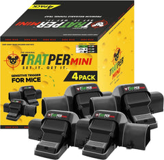 TRATPER Mouse Tunnel Trap black model front view