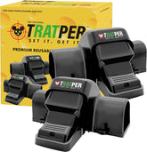 TRATPER Rat and Chipmunk Trap front view, black color