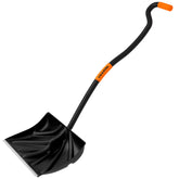 Trazon Heavy Duty Snow Shovel front view with ergonomic handle