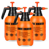 TREEHAC 3-Pack Hand Pump Sprayer, front view, orange