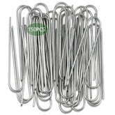 TreeLen 6 Inch Galvanized Garden Stakes front view