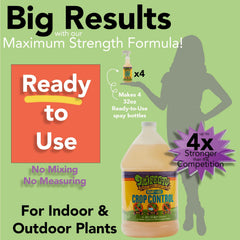 Trifecta Crop Control Insecticidal Soap application on plants