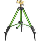 Triumpeek Impact Sprinkler with tripod base and stakes