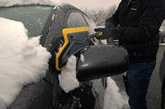 TRUE TEMPER 52-Inch snow brush with ice scraper end