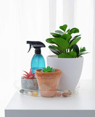 TRUEDAYS plant saucers showing drainage collection