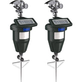 TRURID Motion Activated Sprinkler front view with green finish