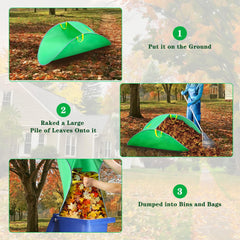 Tryly Leaf Collector folded for storage